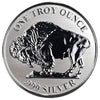 Asahi Buffalo REVERSE PROOF - 1 oz .999 Silver Round