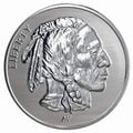 Asahi Buffalo REVERSE PROOF - 1 oz .999 Silver Round by DailySale