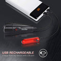 Ascher Ultra Bright USB Rechargeable Bike Light Set by DailySale