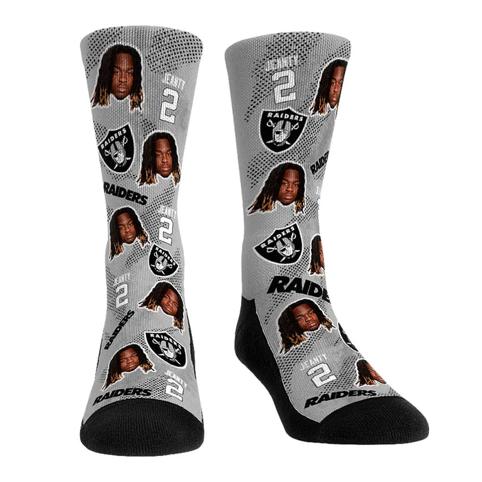 Ashton Jeanty - Las Vegas Raiders - Football Guy All-Over by Rock 'Em Socks