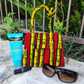 Asma Knot African Print Mini Bag by Duma Mbili LLC
