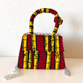 Asma Knot African Print Mini Bag by Duma Mbili LLC