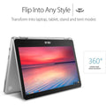 ASUS Chromebook Flip C302CA-DH54 12.5-inch Touchscreen Convertible Chromebook (Refurbished) by DailySale