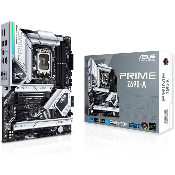 ASUS Prime Z690-A LGA 1700 Intel 12th ATX Motherboard (Refurbished) by DailySale