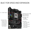Asus Rog Strix B650E-F Gaming WiFi AM5 Ryzen 7000 Gaming Motherboard (Refurbished) by DailySale