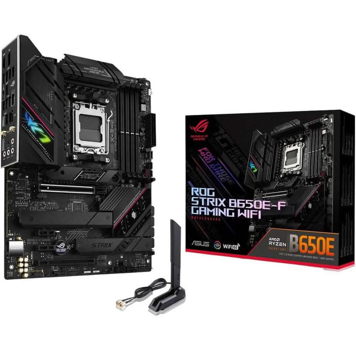 Asus Rog Strix B650E-F Gaming WiFi AM5 Ryzen 7000 Gaming Motherboard (Refurbished) by DailySale