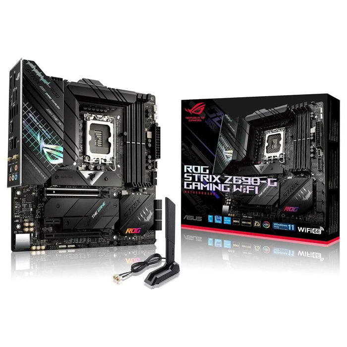 ASUS ROG Strix Z690-G Gaming WiFi 6E LGA 1700 (Intel 12th Gen) (Refurbished) by DailySale
