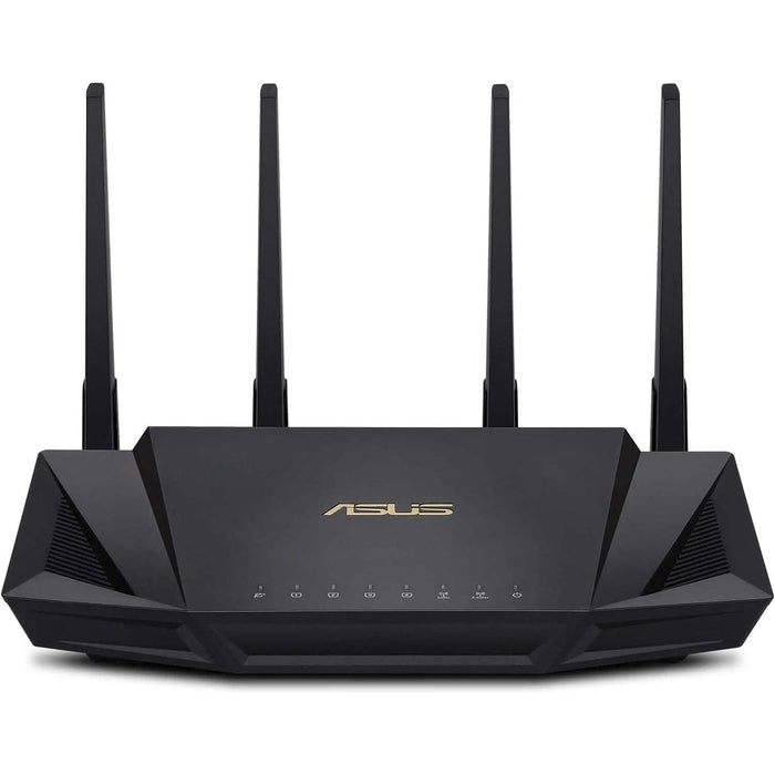 ASUS RT-AX3000 Dual Band WiFi 6 Extendable Router (Refurbished) by DailySale
