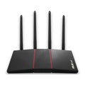 ASUS RT-AX55 AX1800 Dual Band WiFi 6 Gigabit Router (Refurbished) by DailySale