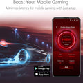 ASUS RT-AX82U AX5400 Dual-Band WiFi 6 Gaming Router, Game Acceleration, Mesh Support, Dedicated Port, Mobile Boost, MU-MIMO, Aura RGB (Refurbished) by DailySale