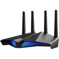 ASUS RT-AX82U AX5400 Dual-Band WiFi 6 Gaming Router, Game Acceleration, Mesh Support, Dedicated Port, Mobile Boost, MU-MIMO, Aura RGB (Refurbished) by DailySale
