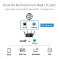 ASUS RT-AX88U Pro (AX6000) Dual Band WiFi 6 Extendable Gaming Router (Refurbished) by DailySale
