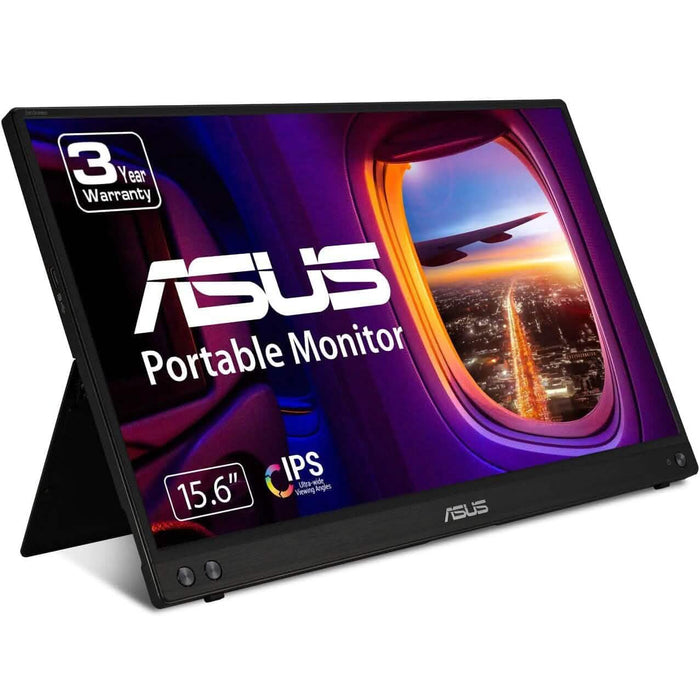 ASUS ZenScreen 15.6” 1080P Portable USB Monitor (MB16ACV) (Refurbished) by DailySale