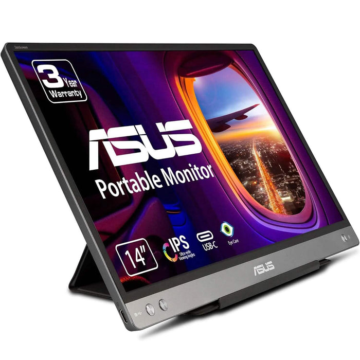 ASUS ZenScreen MB14AC 14” Portable USB Monitor (Refurbished) by DailySale