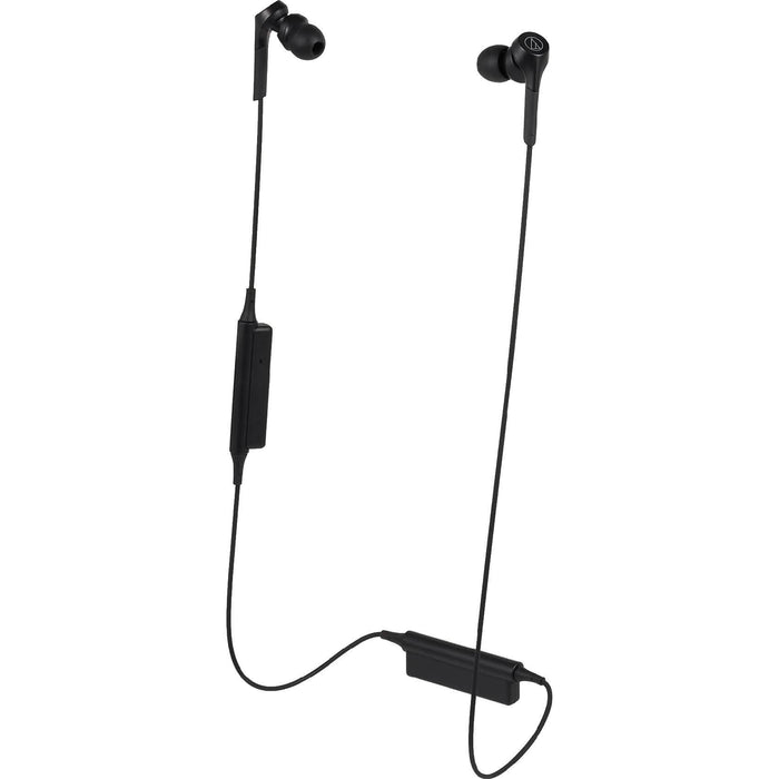ATH-CKS550XBT Solid Bass Dynamic Bluetooth Wireless In-Ear Headphones with Mic by DailySale