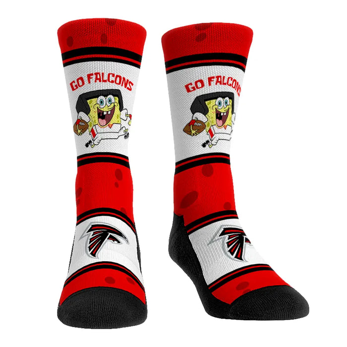 Atlanta Falcons - SpongeBob SquarePants - Team Up by Rock 'Em Socks