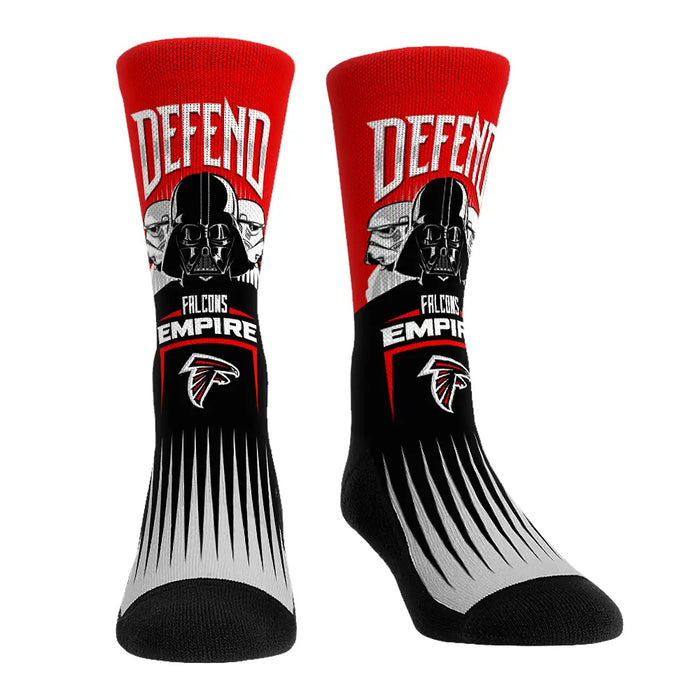 Atlanta Falcons - Star Wars - Defend The Empire by Rock 'Em Socks