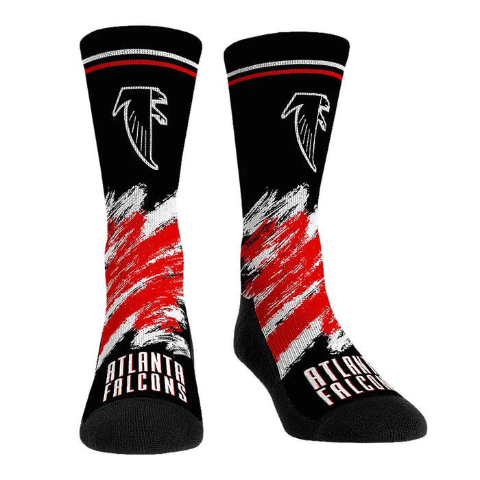 Atlanta Falcons - Throwback Paint by Rock 'Em Socks