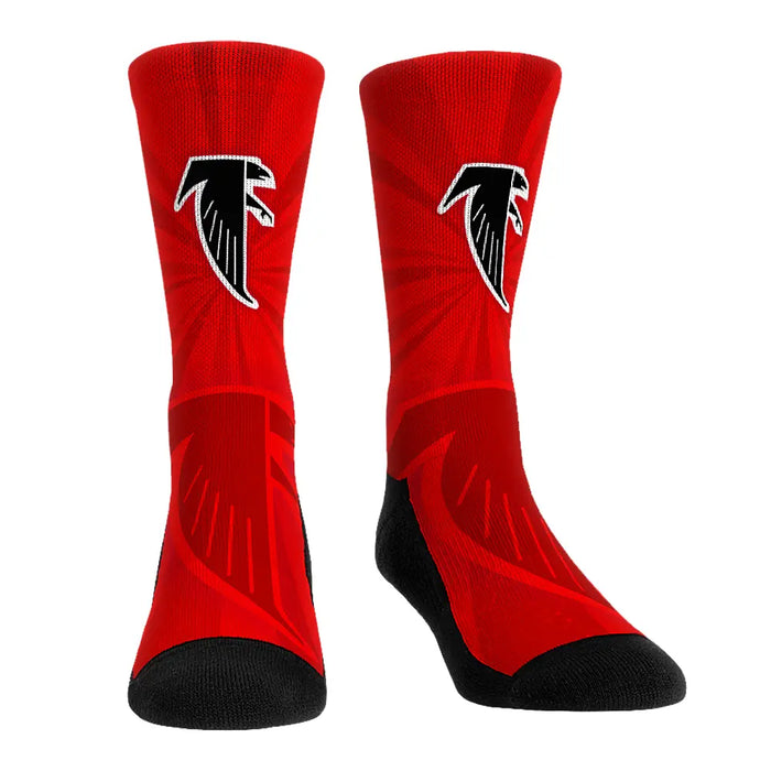 Atlanta Falcons - Throwback Swirl by Rock 'Em Socks