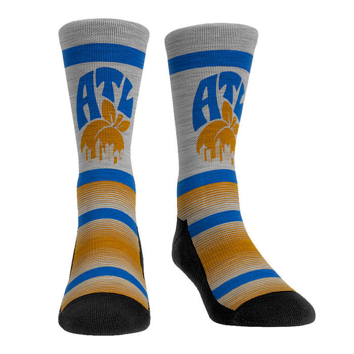 Atlanta - Peach Skyline by Rock 'Em Socks