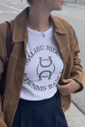 Malibu Riding & Tennis Ranch Tee by Ace The Moon