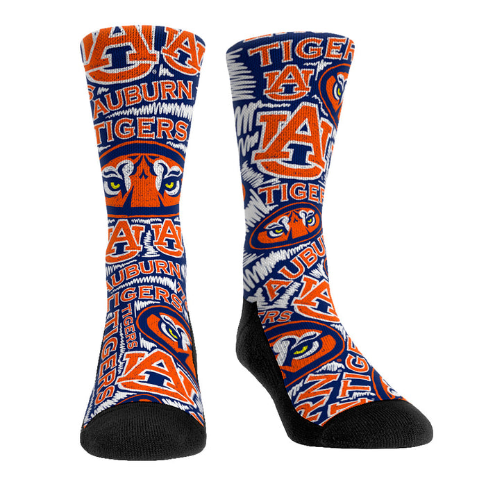 Auburn Tigers - Logo Sketch by Rock 'Em Socks