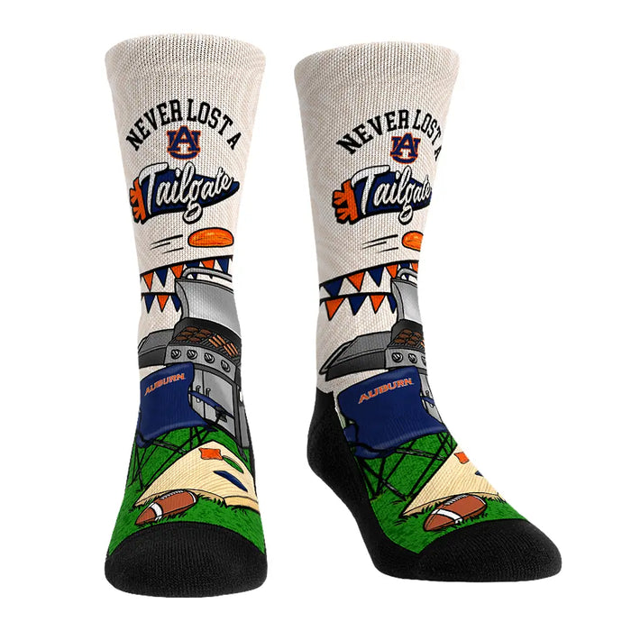 Auburn Tigers - Never Lost a Tailgate by Rock 'Em Socks