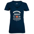 Auburn Tigers Adult Women Anthem Entice Ladies Tee, Size Large by Vanessa Jane