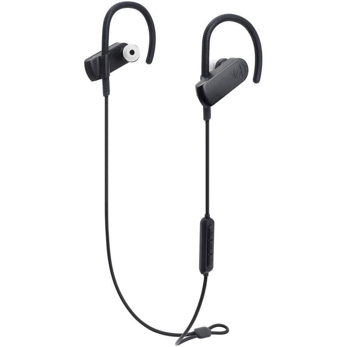 Audio-Technica ATH-SPORT50BTBK SonicSport Bluetooth Wireless In-Ear Headphones by DailySale