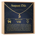 August 17th Leo Necklace by Dear Ava