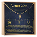 August 20th Leo Necklace by Dear Ava