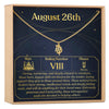 August 26th Virgo Necklace