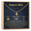 August 26th Virgo Necklace by Dear Ava