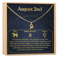 August 2nd Leo Necklace by Dear Ava