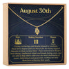 August 30th Virgo Necklace