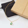 August Birthday Gemstone Necklace by Dear Ava