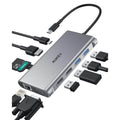 AUKEY 10-in-1 USB C Hub with 4K HDMI & VGA by DailySale