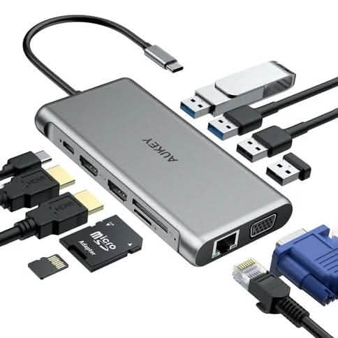 Aukey 12-in-1 USB-C Hub by DailySale