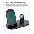 AUKEY 3-in-1 Wireless Charger Black by DailySale