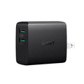 Aukey AMP Wall Charger Dual Port 4.8A USB Charger by DailySale