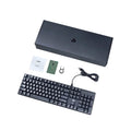 AUKEY KMG16 Mechanical Keyboard Blue Switches 104key by DailySale