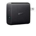 Aukey USB Wall Charger, Dual Port, USB-C 46W Power Delivery (Refurbished) by DailySale