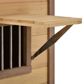 Aukfa 39.4” Wooden Dog House Puppy Shelter Kennel Outdoor & Indoor Dog Crate by DailySale