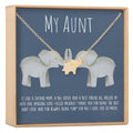Aunt Elephant Pendant Necklace by Dear Ava