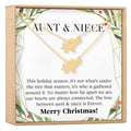 Aunt-Niece Christmas Necklace, Multiple Styles by Dear Ava