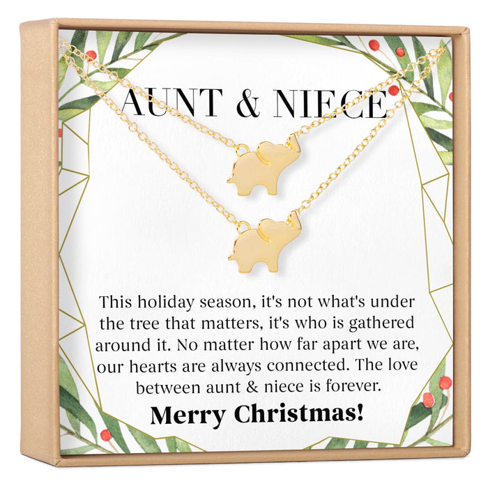 Aunt-Niece Christmas Necklace, Multiple Styles by Dear Ava