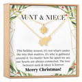 Aunt-Niece Christmas Necklace, Multiple Styles by Dear Ava