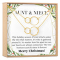 Aunt-Niece Christmas Necklace, Multiple Styles by Dear Ava