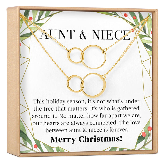 Aunt-Niece Christmas Necklace, Multiple Styles by Dear Ava