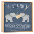 Aunt-Niece Elephant Pendant Necklace by Dear Ava